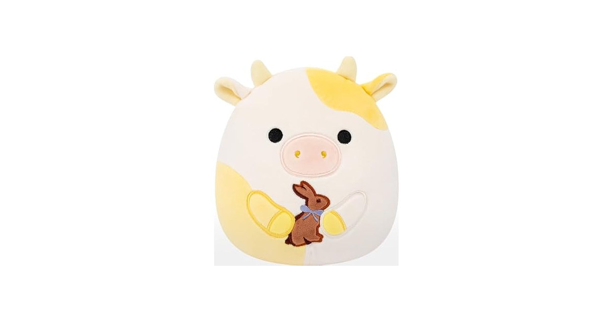 Squishmallows Original 8in Bodie the Yellow Spotted Cow