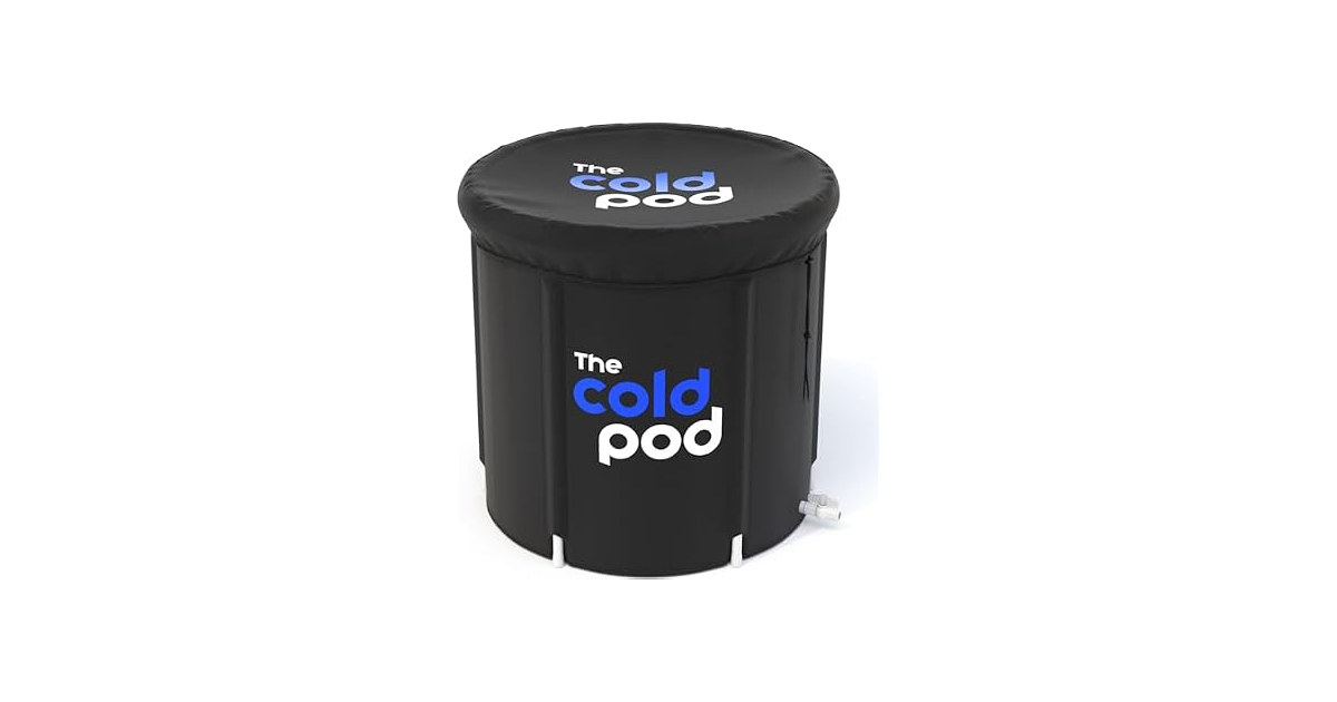 Ice Bath Tub for Athletes with Cover 88 Gal Cold Plunge