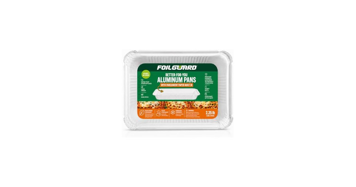 FoilGuard 2.25 Oblong Aluminum Pan
