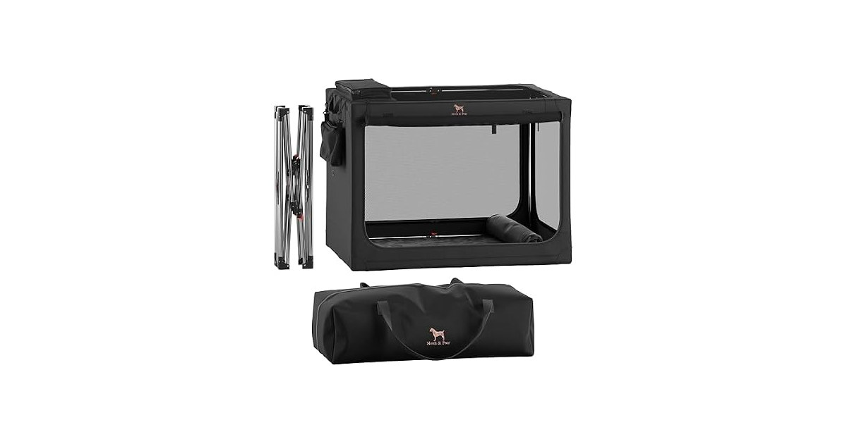 NOAH & PAW Collapsible Dog Crate