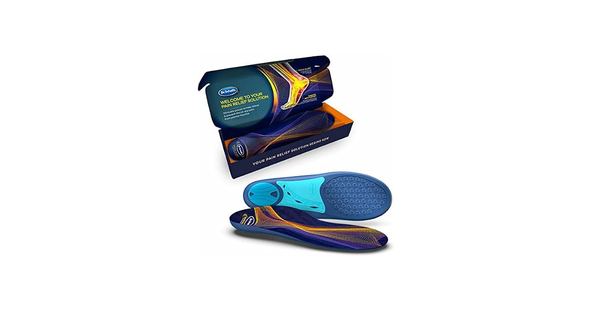Dr. Scholls Plantar Fasciitis Sized to Fit Pain