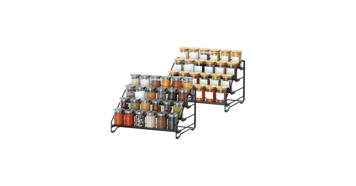 4-Tier Spice Rack Organizer