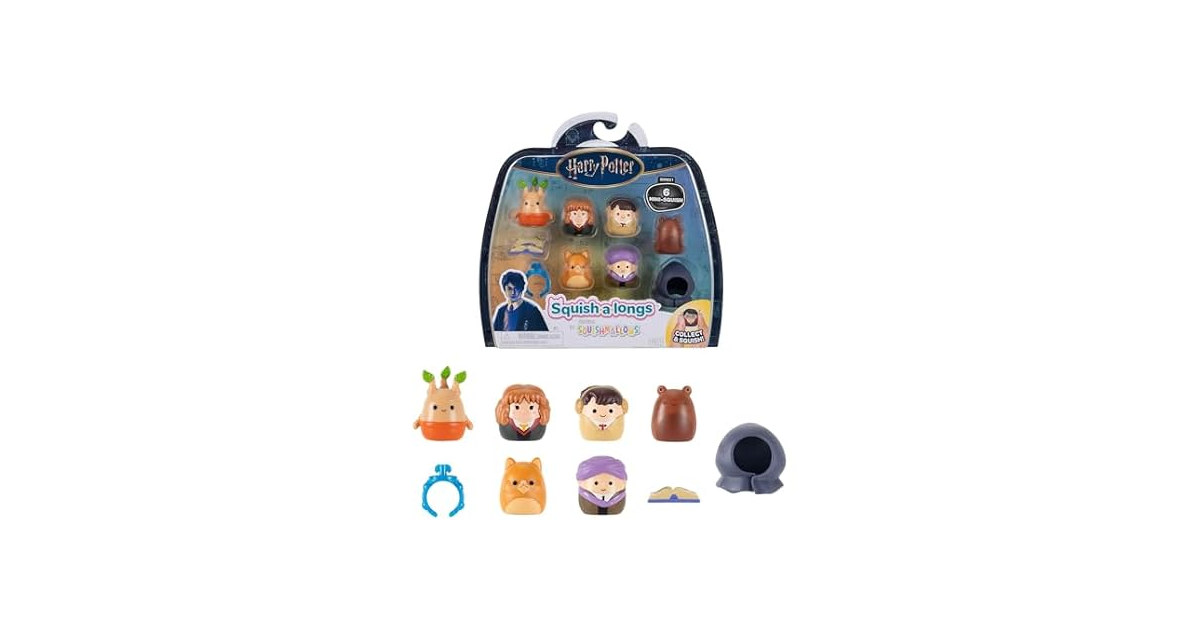 Squish-a-longs “Harry Potter” Mini-Squish 6PK
