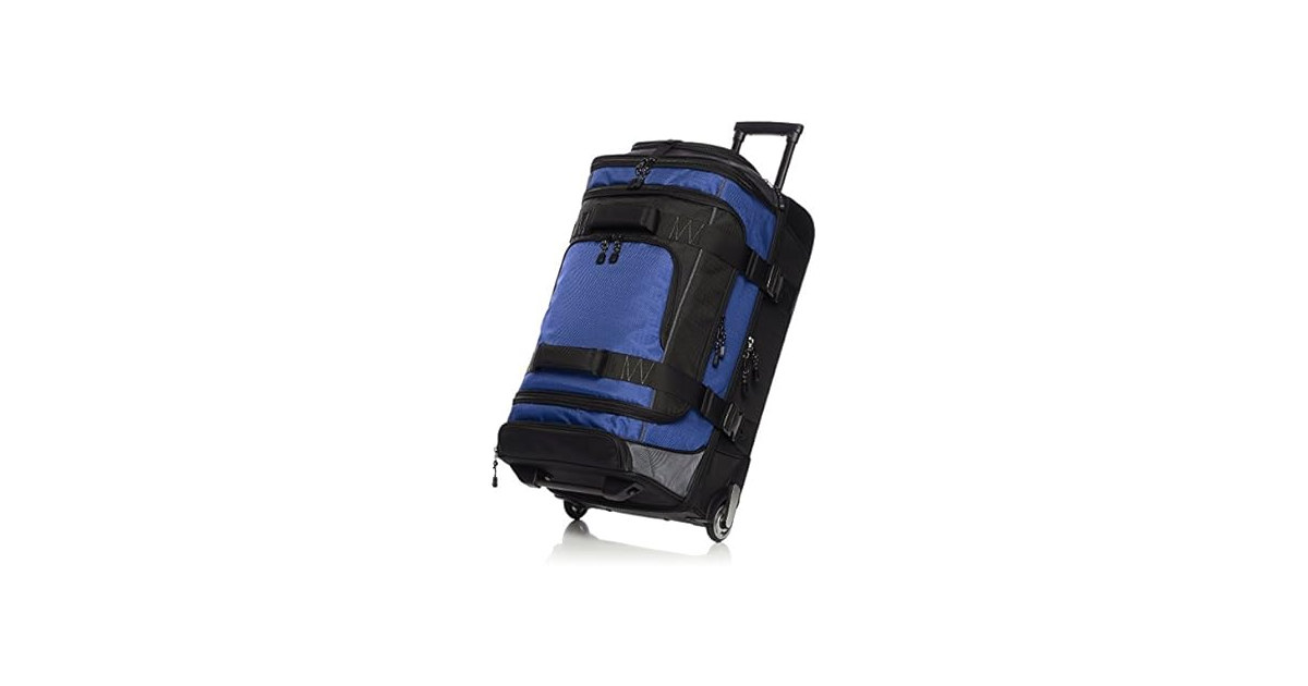Amazon Basics Ripstop Wheeled Duffel