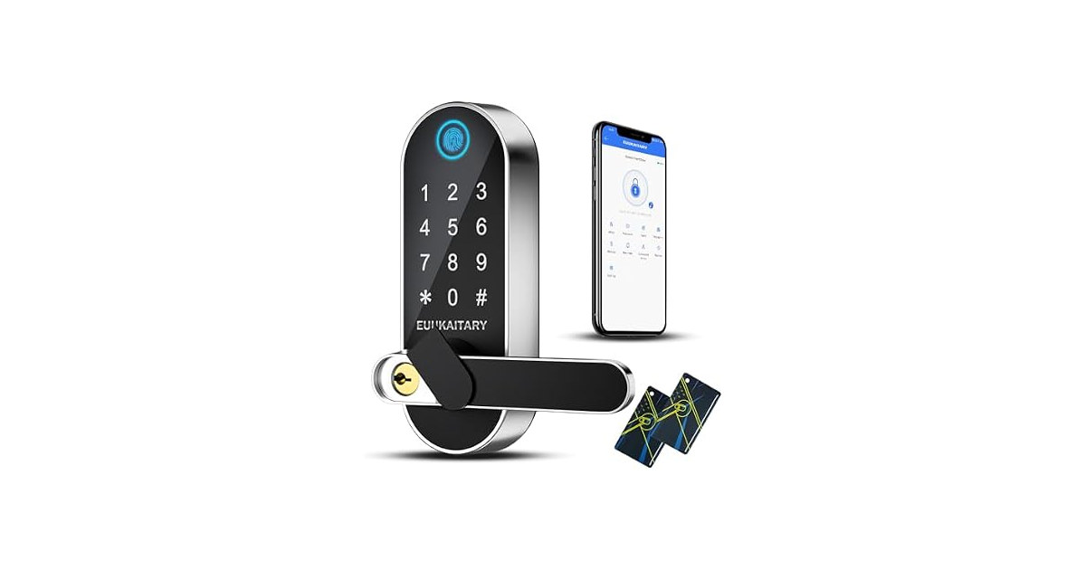 Fingerprint Smart Door Lock w/ WiFi