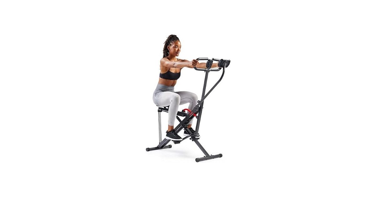 Sunny Health & Fitness Smart Row-N-Ride Exerciser