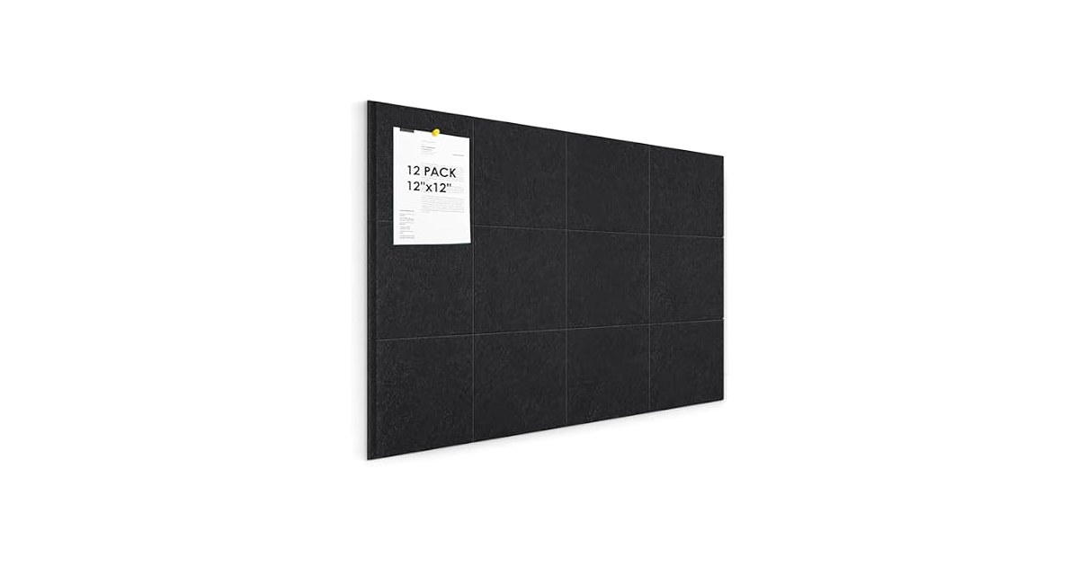 PATTENGO Large Felt Bulletin Board