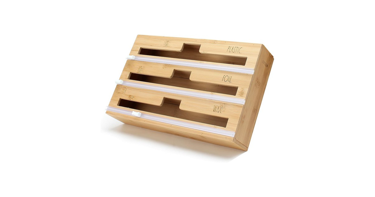 Bag Organizer For Kitchen Drawer (Bamboo)