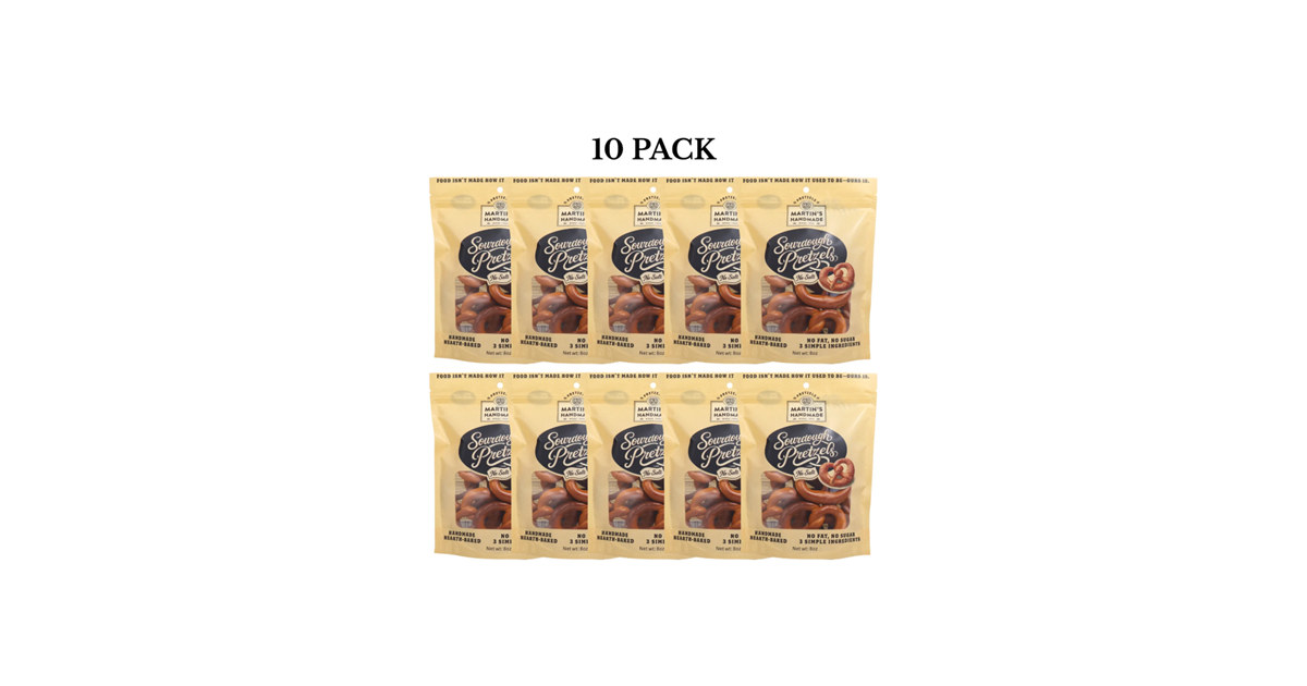 10pk Martin's Sourdough - No Salt
