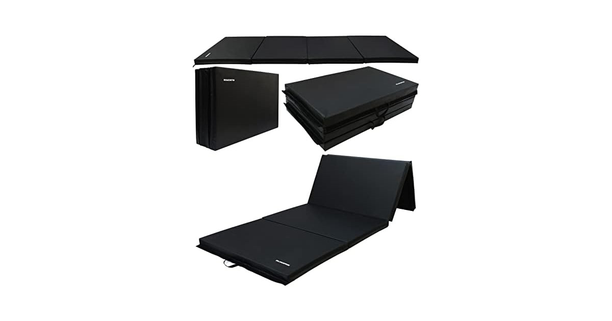 Fitvids Folding Extra Thick High Density Exercise Mat