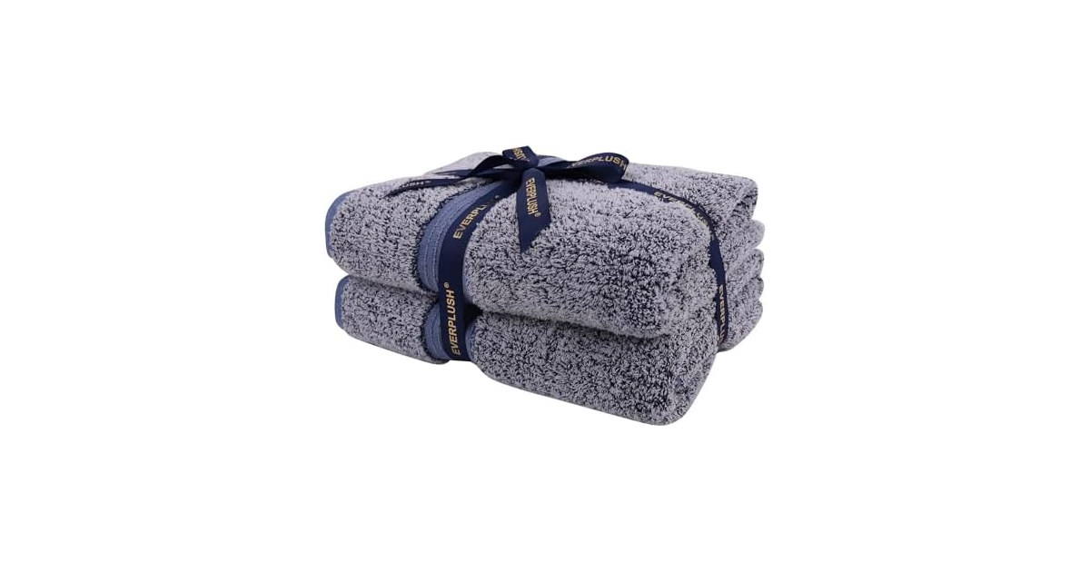 Everplush Youth Style 2-PK Luxury Bath Towels
