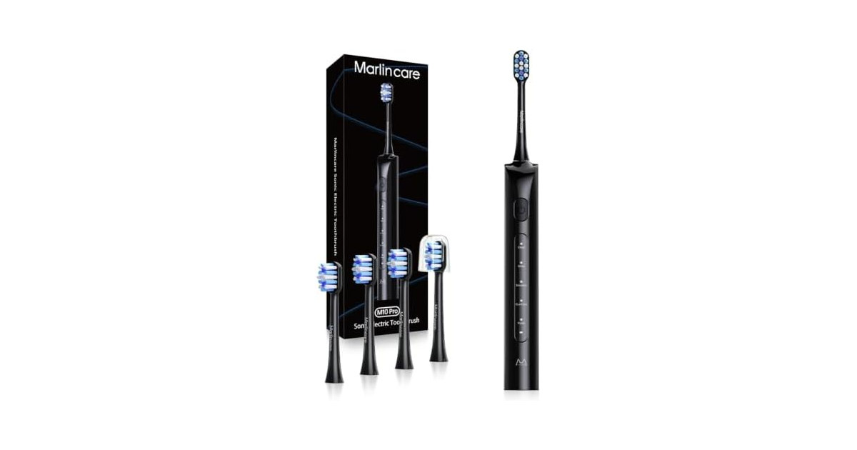 Marlincare Electric Toothbrush Sonic