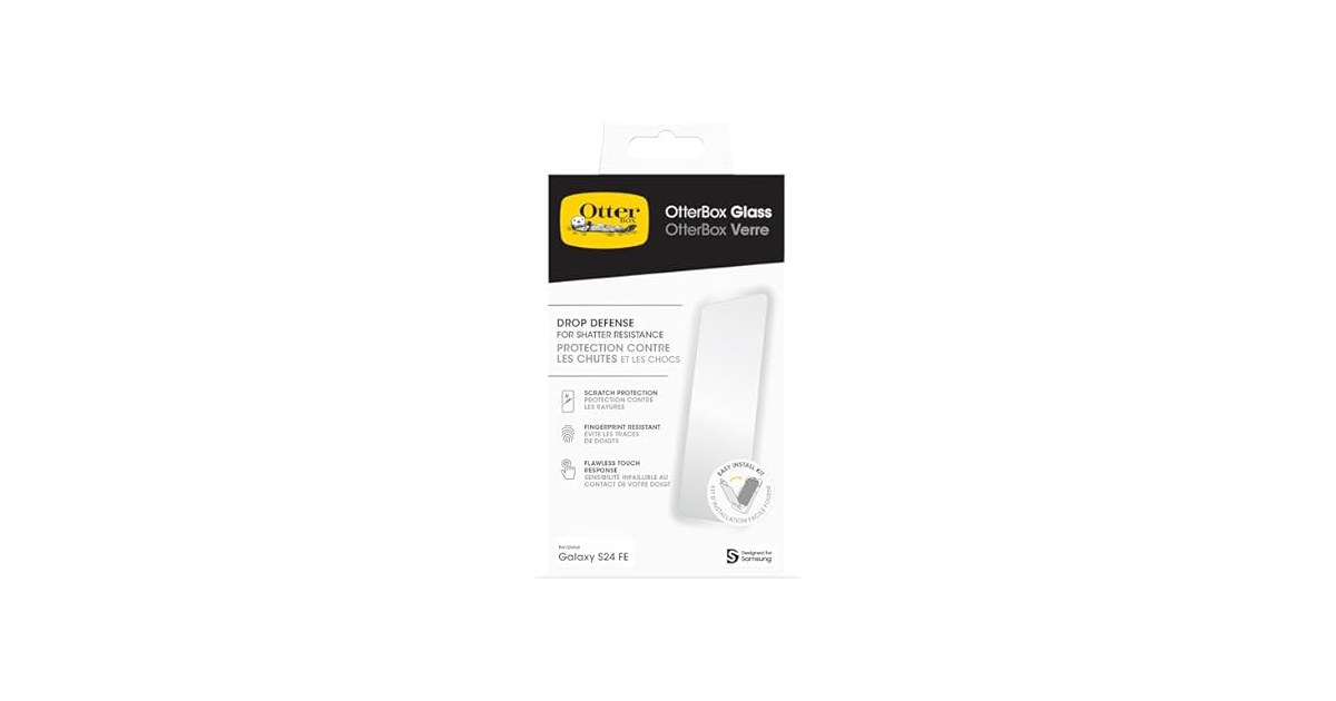 OtterBox Samsung Galaxy S24 FE Glass Screen Protector