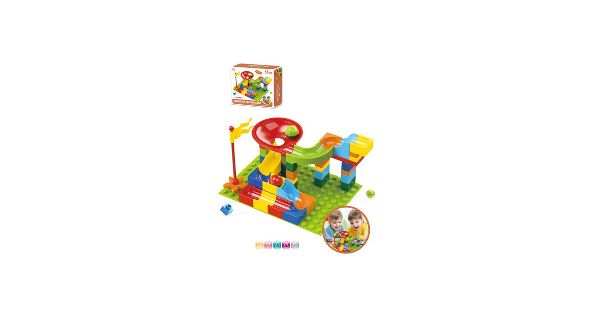 Marble Run Set 58 Piece Set
