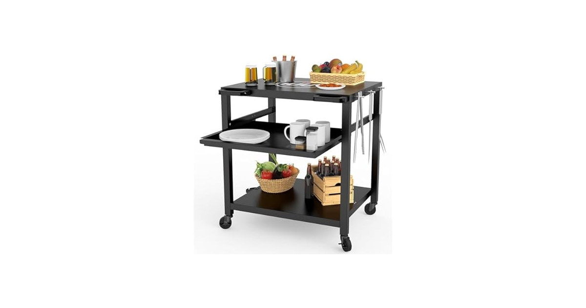NUUK Steel 30IN Pizza Oven Table