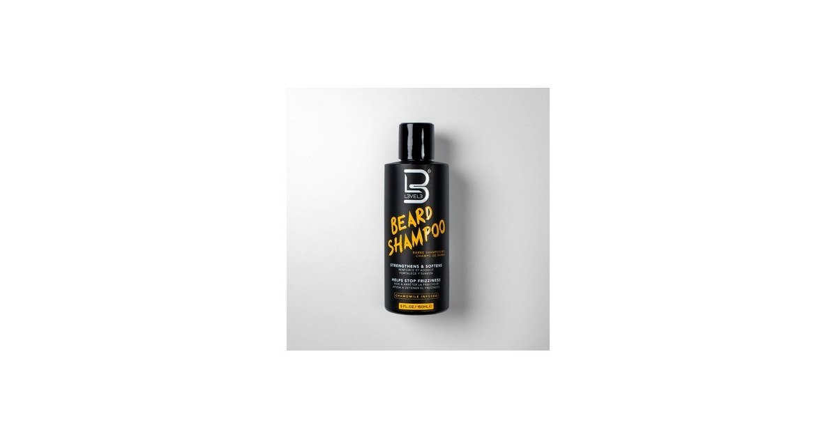 Level 3 Beard Shampoo, Chamomile, 5 oz, 3 Pack