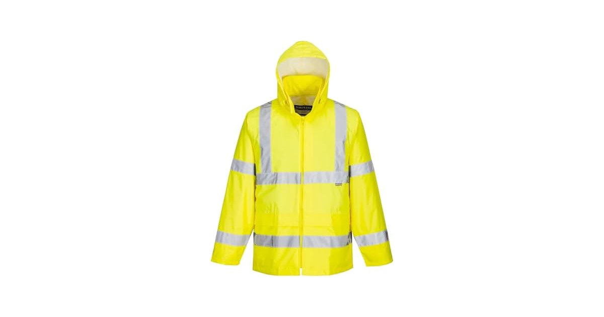 Portwest Hi-Vis Rain Jacket Viz Insulat