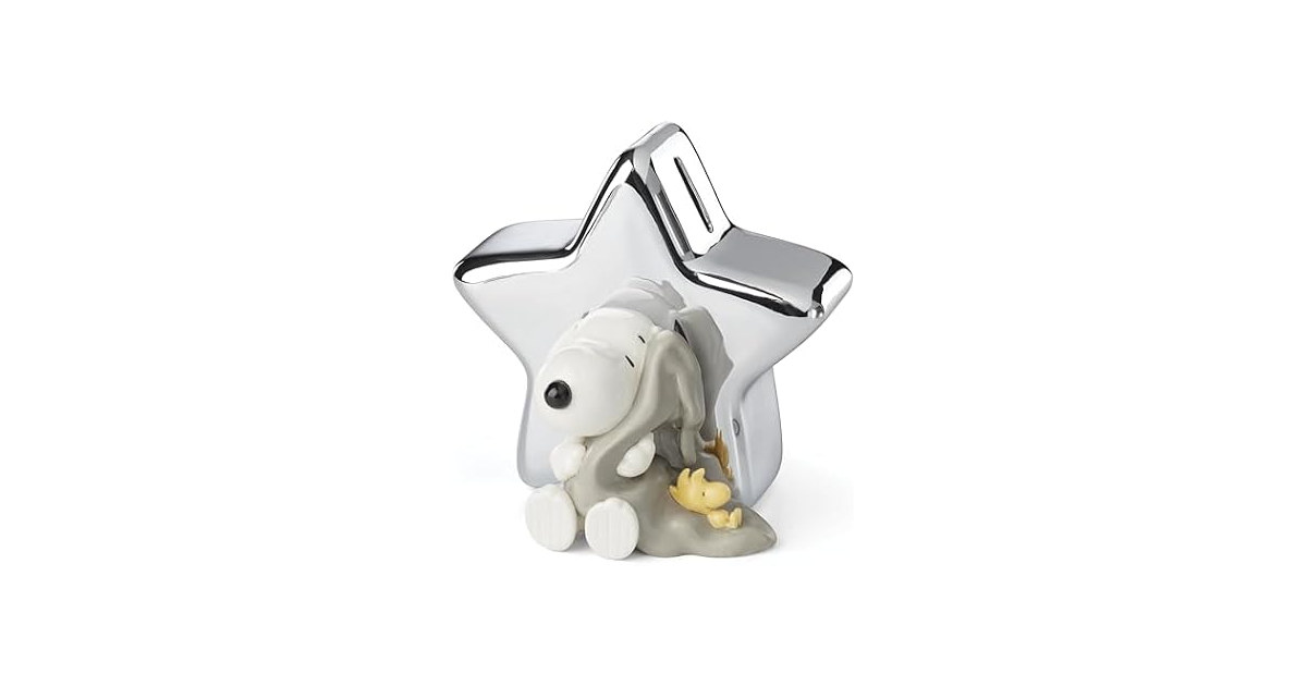 Reed And Barton Home Decor, Little Snoopy Coin Bank