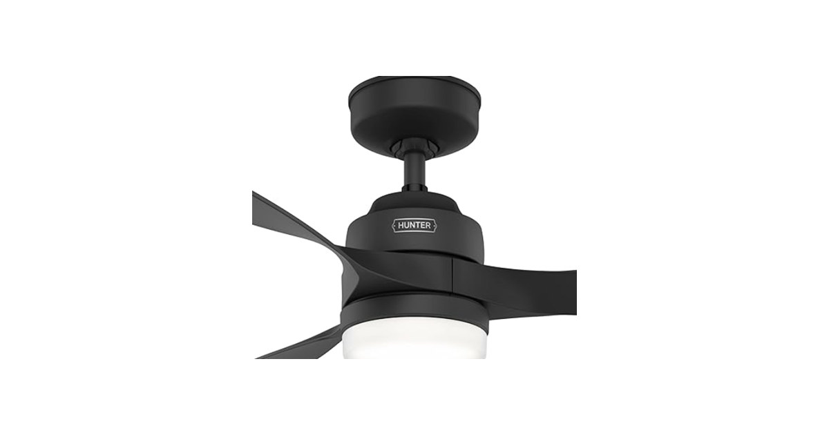 Hunter Fan 52" Matte Black I/O, CC53611