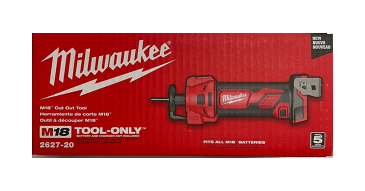 Milwaukee 2627-20 M18 18V Drywall Rotary Tool