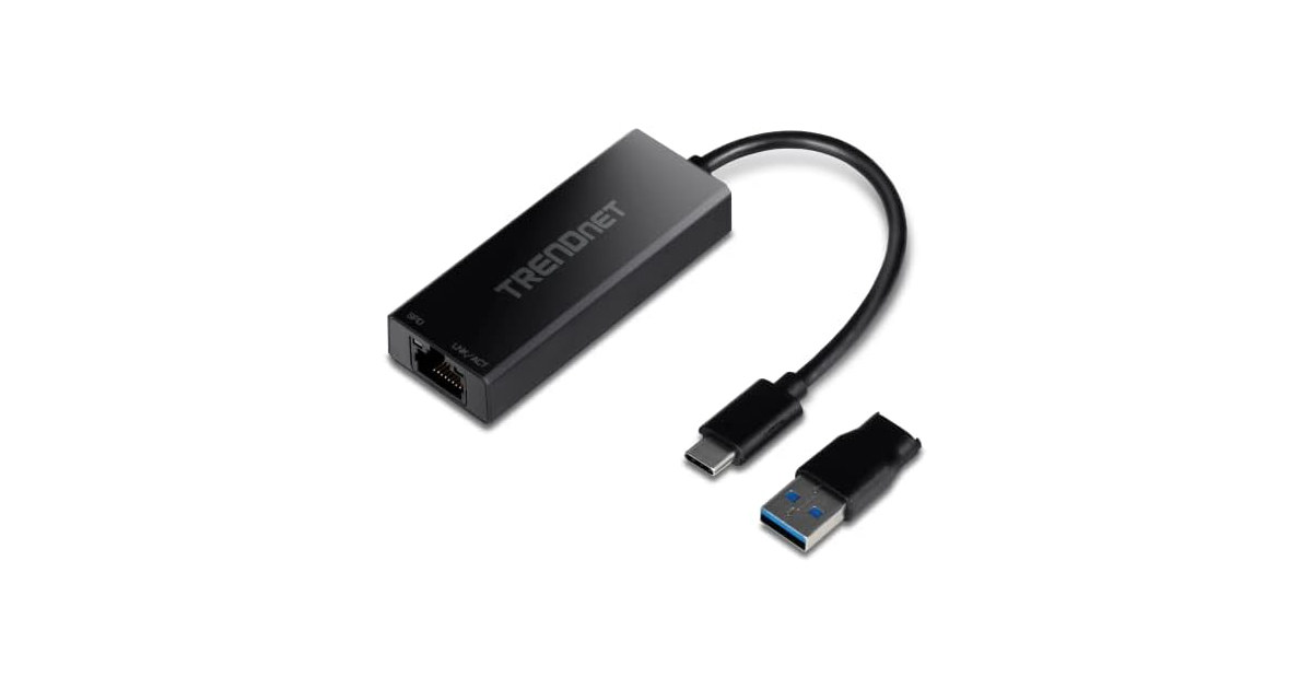 TRENDnet TRENDnet 2.5G USB-C to RJ-45 Ethernet