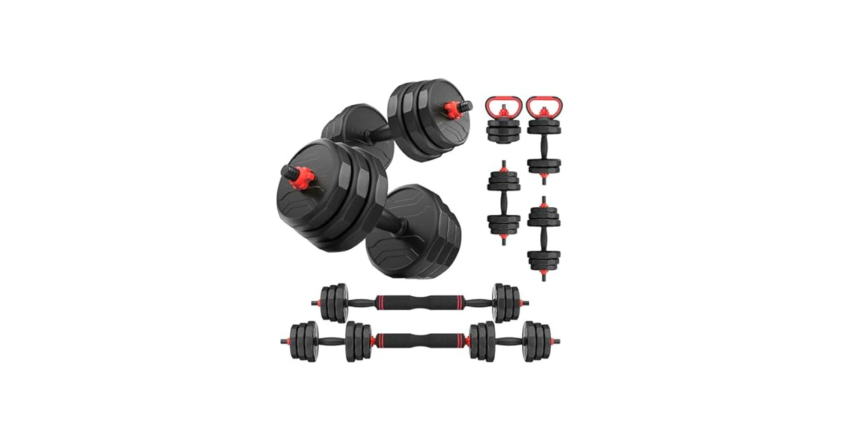 Ukeep Adjustable Dumbbell Set