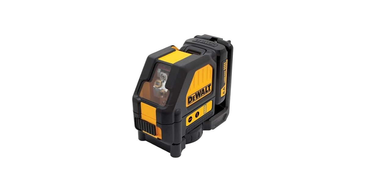 DEWALT DW088LR Cross Line Laser, Red