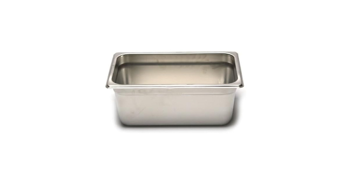 Winco Steam Table Pan, 1/4 size x 4