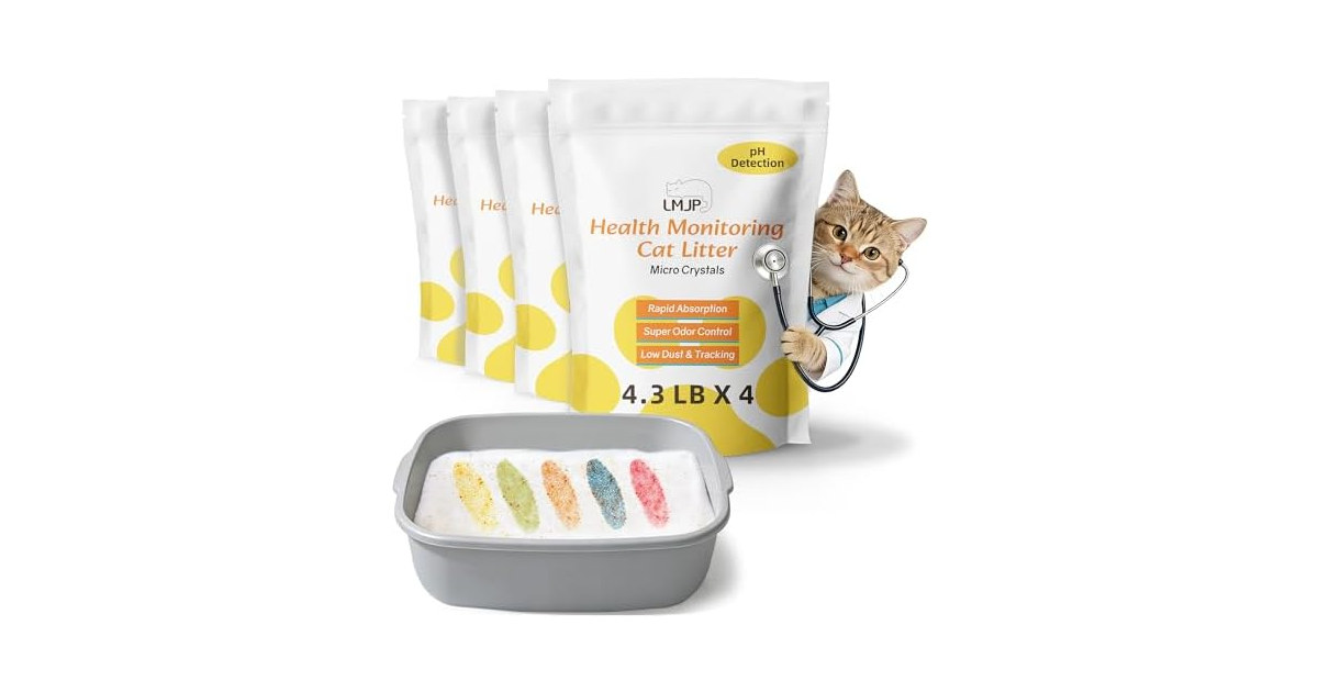 LMJP Health Monitoring Cat Litter