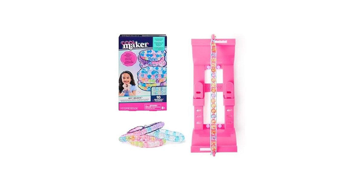 Cool Maker BFF Beads Friendship Bracelet Making Kit