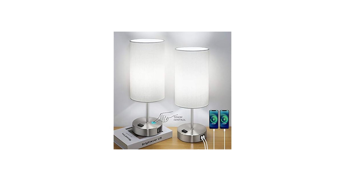 Dimmable Touch Control Table Lamps
