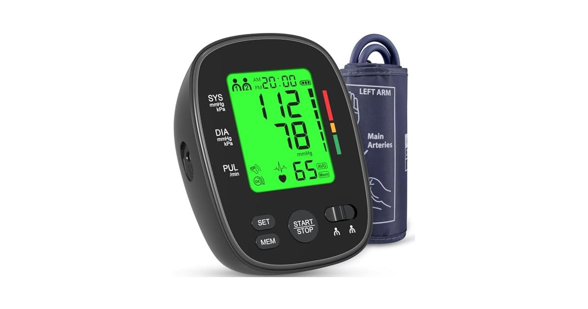 Ronowee Blood Pressure Monitor Upper