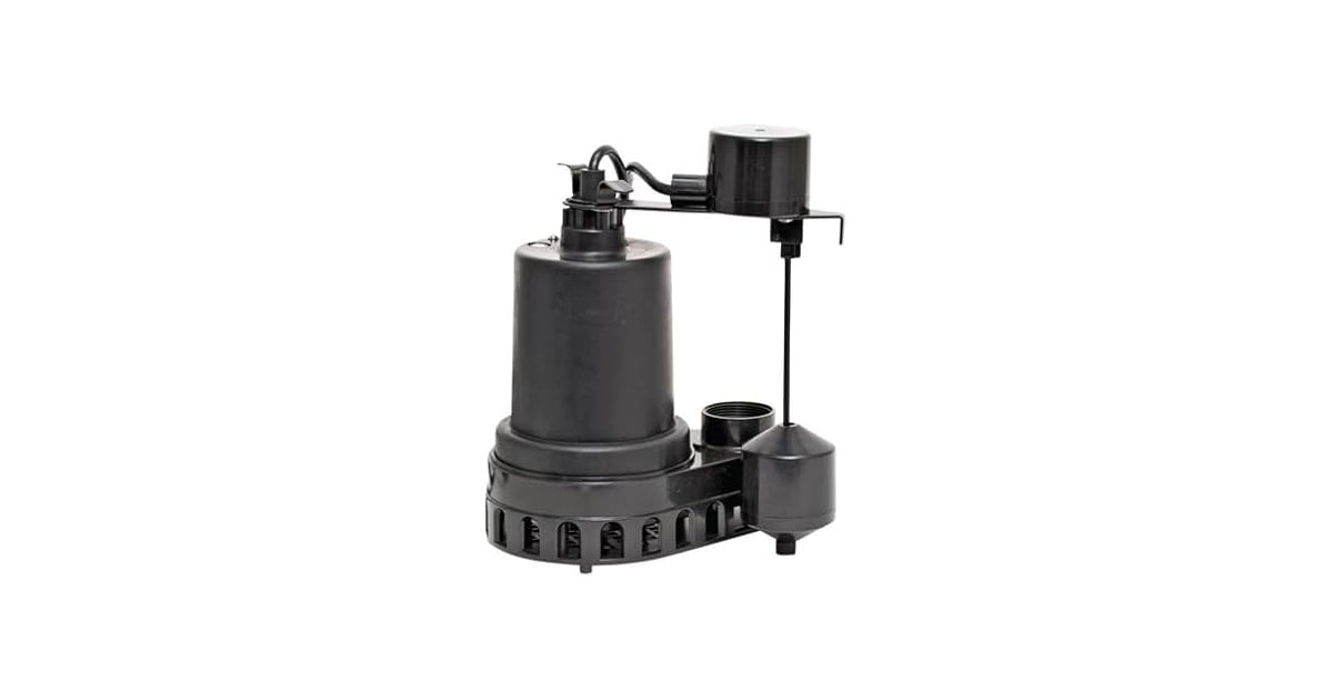 Superior Pump 92372 1/3 HP Thermoplastic Submersible