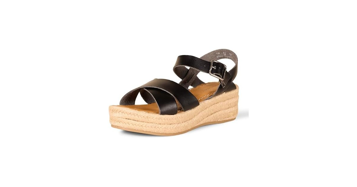 Amazon Essentials Women Ankle Strap Flatform Shoes