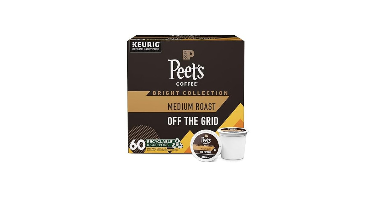 Peet's Coffee Coffee Pods, Medium Roast