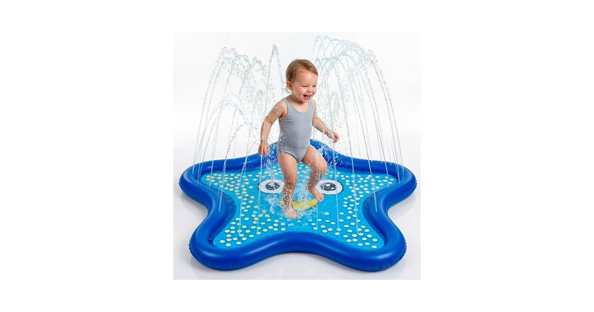 Playland Non-Slip Splash Pad Water Toy for Kids