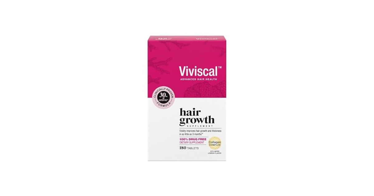 Viviscal Hair Growth Supplements 180Ct