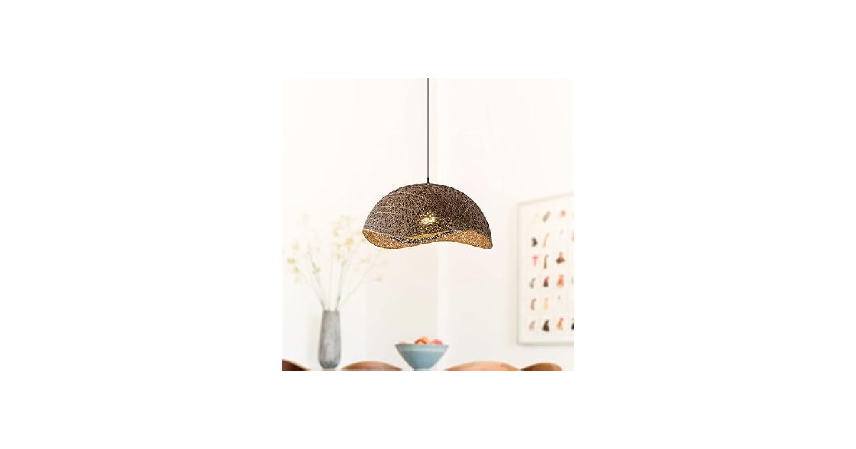 Parrot Uncle Boho Pendant Light for Dining Room, 20.5"