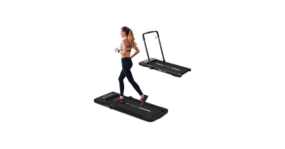 SereneLife Foldable 2 in1 Treadmill & Walking Pad