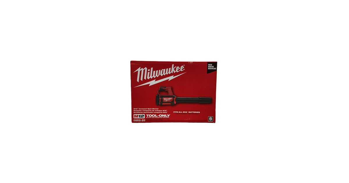 Milwaukee 0852-20 M12 Compact Spot Blower