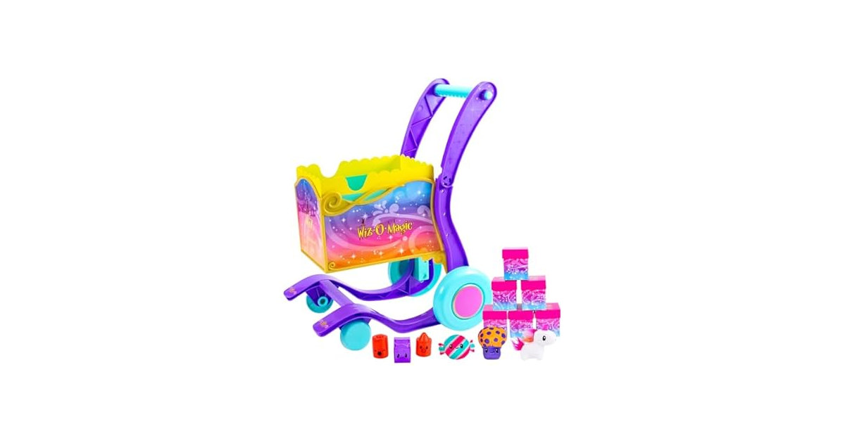 Wiz-O-Magic Shopping Cart Toy – Push
