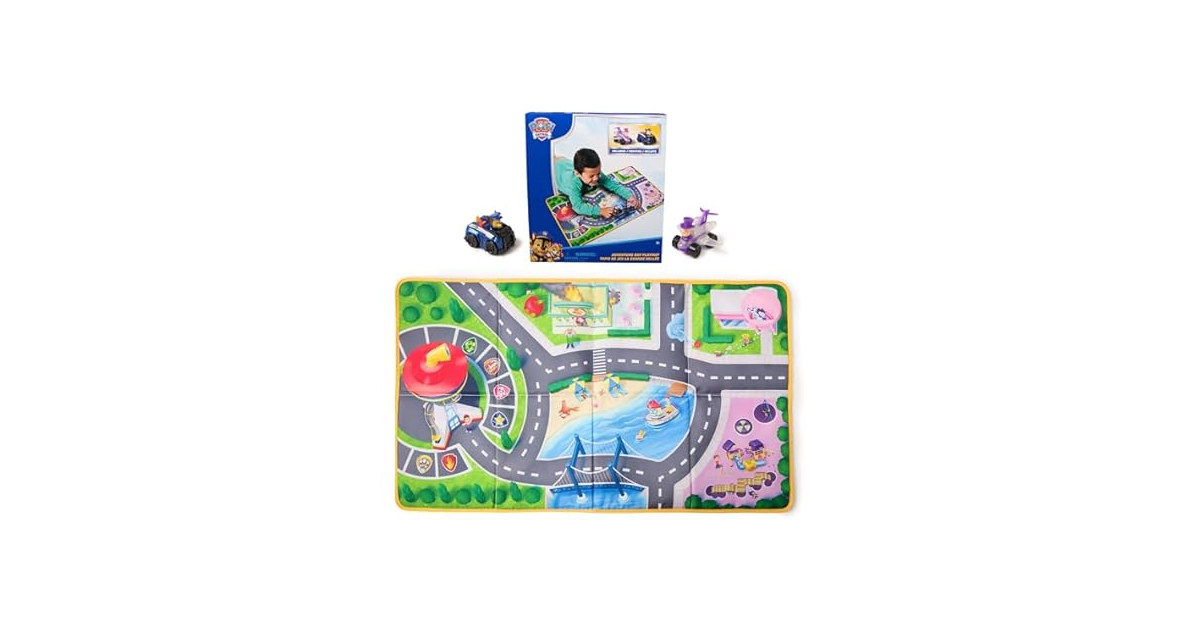 PAW Patrol Pup Squad Adventure Bay Playmat