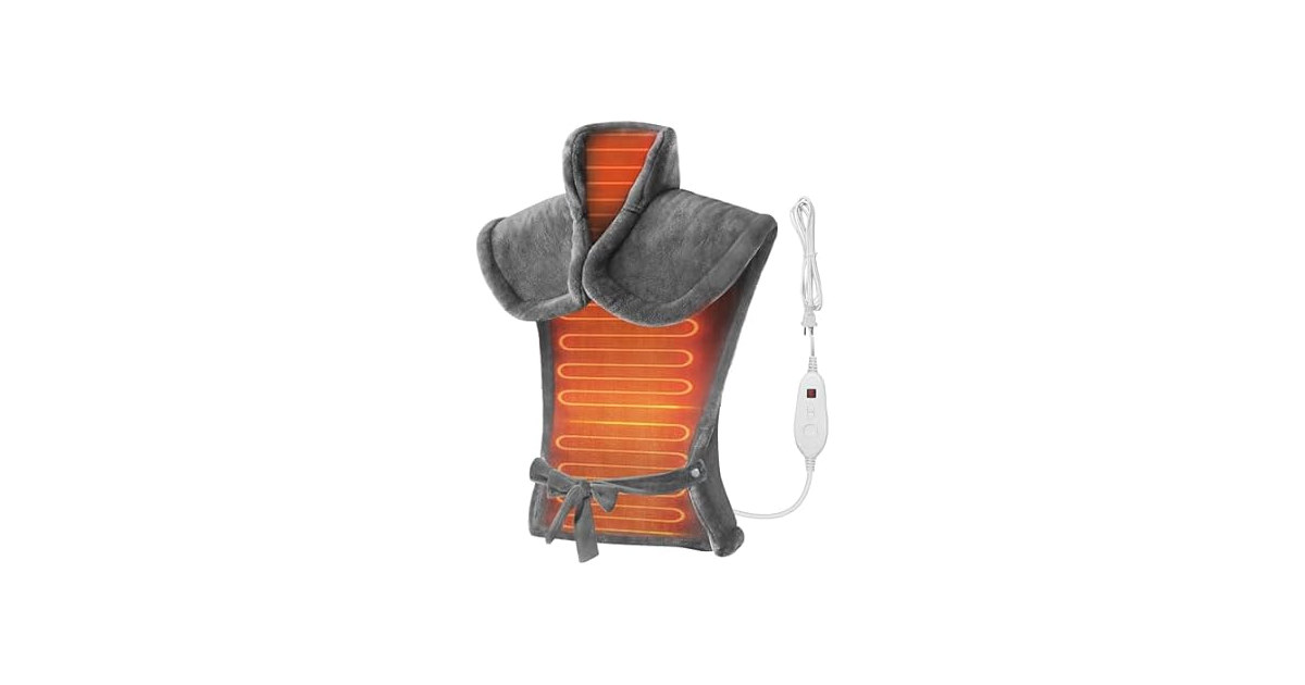 Snailax Large Heating Pad for Neck