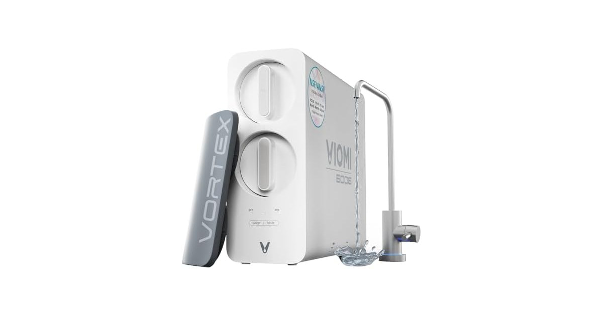 V6 600GPD Under Sink Tankless Reverse