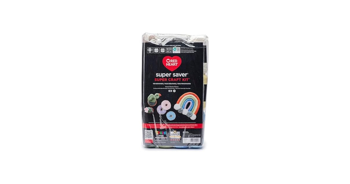 Red Heart Super Craft Kit-Pastels