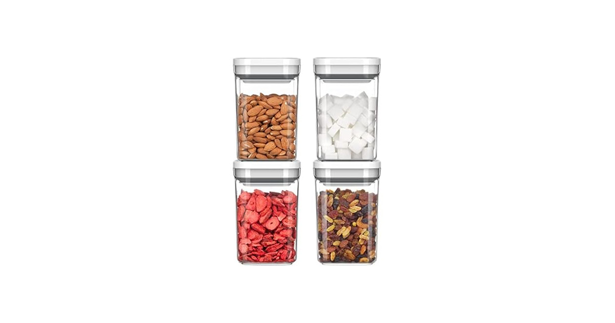 MR.SIGA Airtight Food Containers 4-Pack