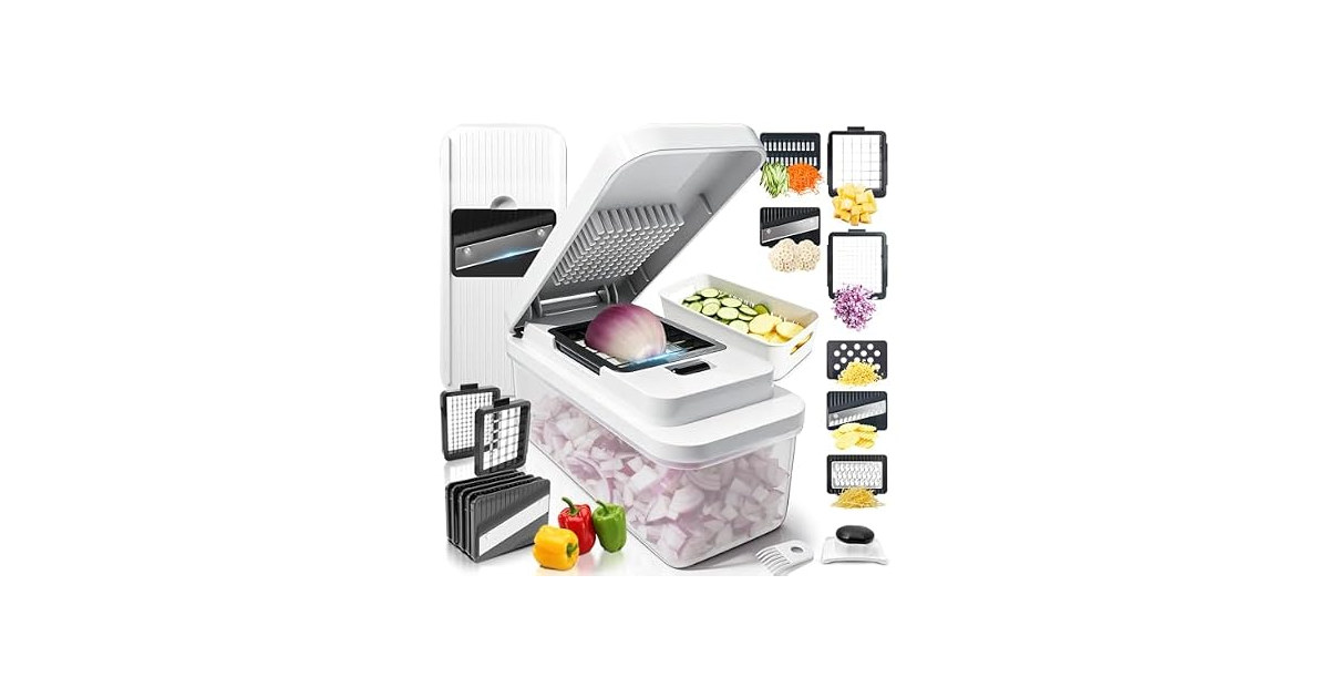 iETH 14-In-1 Chopper Vegetable Cutter