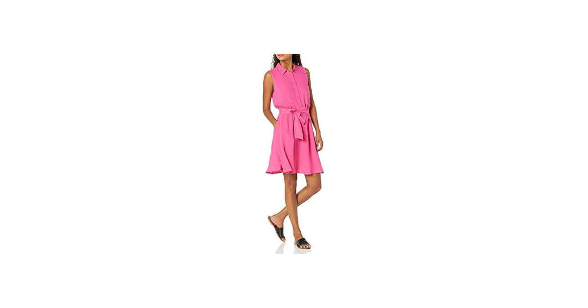 Amazon Essentials Women Sleeveless Woven Dress