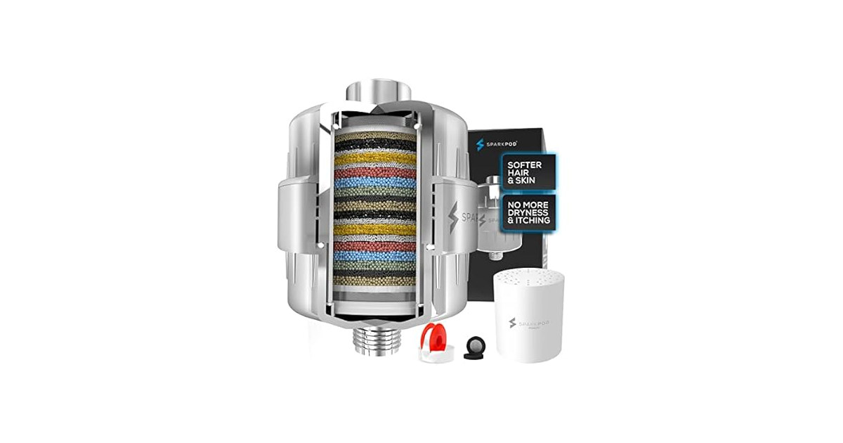 23-Stage Shower Filter for Hair & Skin