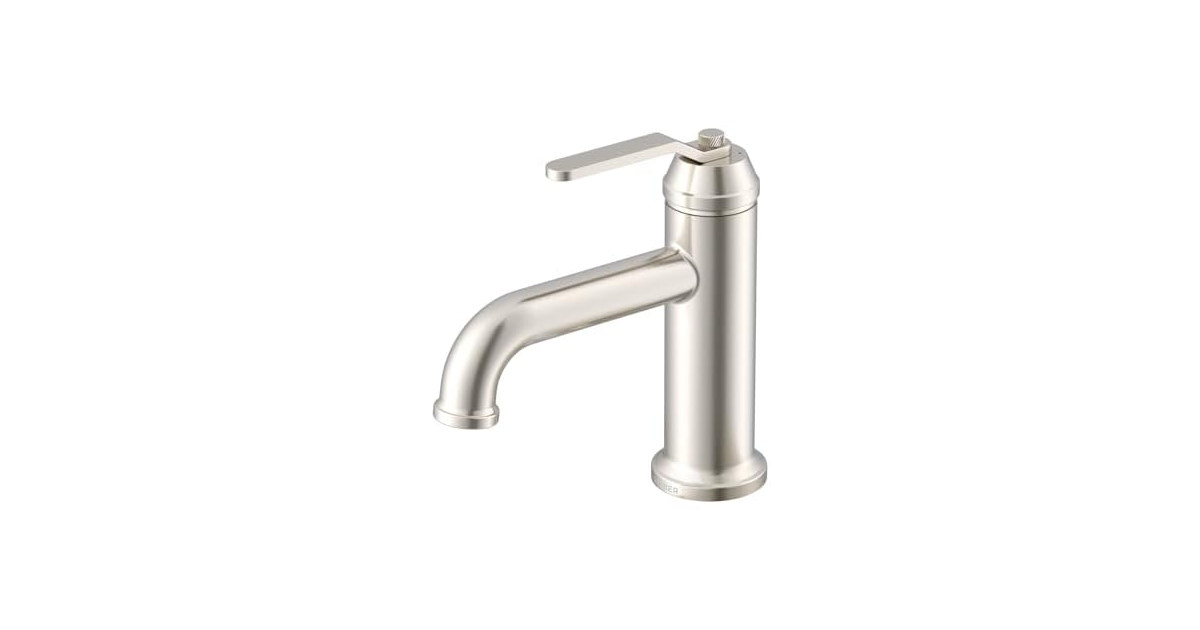Gerber Kinzie Single Handle Bathroom Faucet- Nickel